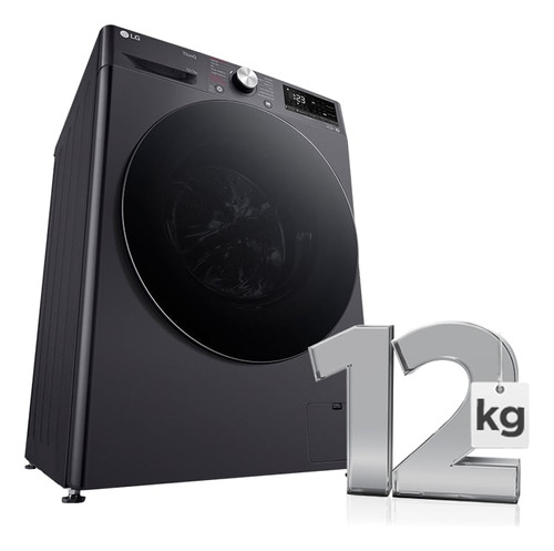 Lava E Seca Smart LG Vc4 12kg Titanium 110v Com Inteligência