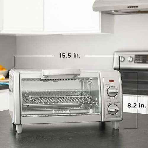 Black + Decker - Horno Con Freidora De Aire Black+decker