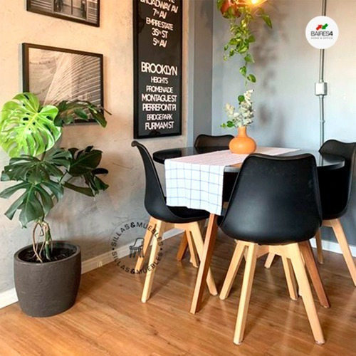 Pack X 4 Silla Tulip Eames | Contado