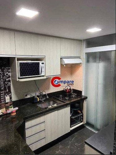 Imagem 2 de 24 de Apartamento Com 3 Dormitórios À Venda, 76 M² Por R$ 510.000,00 - Picanco - Guarulhos/sp - Ap9697