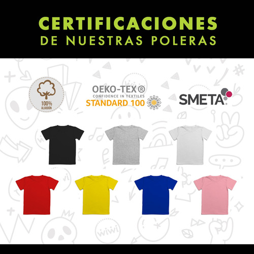 Polera Niños Bluey Familia Asado Fiestas Patrias Algodo Wiwi