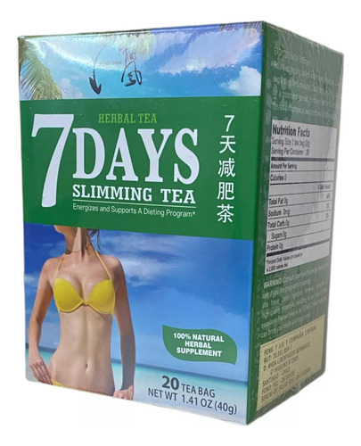 Pack Té 7 Días, Laxante, Ginseng 3 Unidades