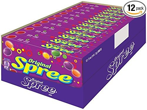 Caramelo Spree Original, Video De La Caja, De 5 Onzas (paque