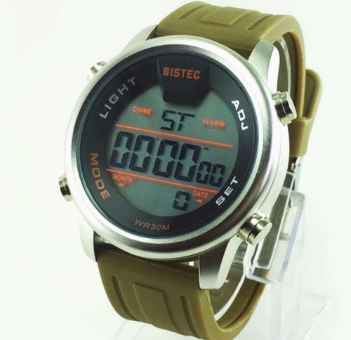 Reloj Hombre Deportivo Militar Wr 30m Nuevos Reloj Bistec 