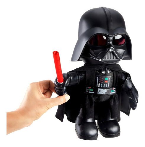 Pelúcia Star Wars Darth Vader Com Sons E Luz
