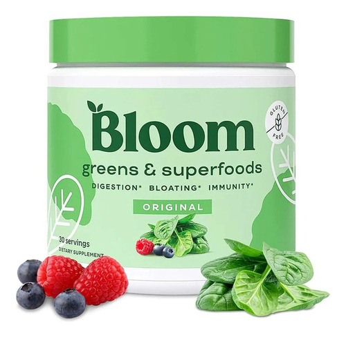 Suplemento Bloom Nutrition - Greens & Superfoods Original