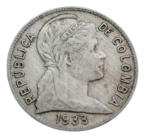 Colombia Moneda 2 Centavos 1933