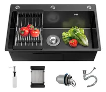 Comprar Lavaplatos Simple Empotrado 142 Lavaplato Negro Acero Inoxidable Lavaplatos Empotrado Lavaplatos Modernos Muebles De Cocina Lavaplatos Simple Acero Inoxidable Para Empotrar Qatarshop Lavaplatos Simple