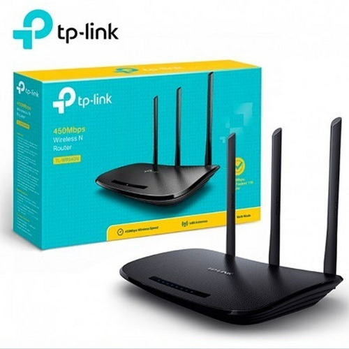 Imagen 2 de 3 de Router Wireless Tp-link Tl-wr940n 450mbps Wds Qss Qos Wifi