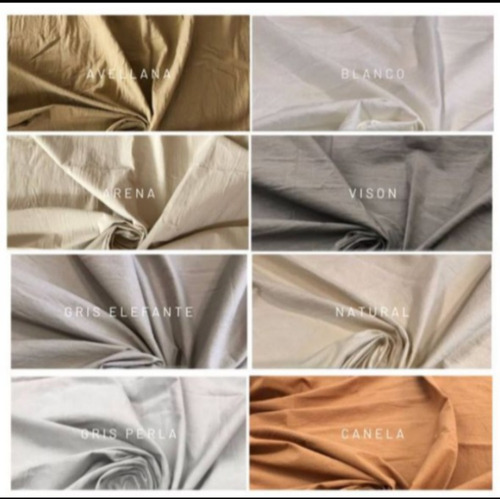 Imagen 9 de 10 de Mantel Lienzo Crudo Washed 1.50. X 1 Tipo Tussor