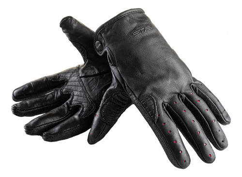 Imagen 1 de 1 de Guantes Cuero Stav Moto Style Summer Protection