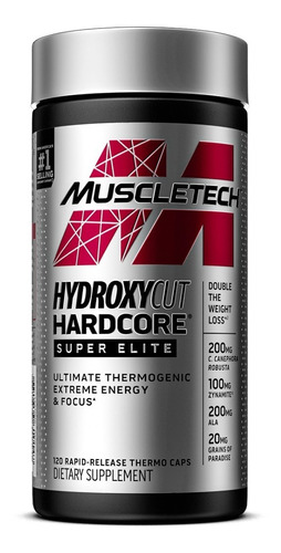 Hydroxycut Super Elite Muscletech 120 Cápsulas