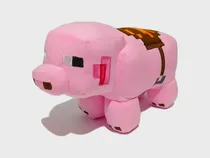 Comprar Peluche Minecraft Cerdo Con Montura