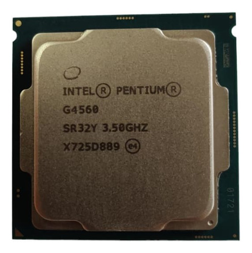 Procesador Pentium G4560 3.5ghz Intel 1151 Septima Generacio