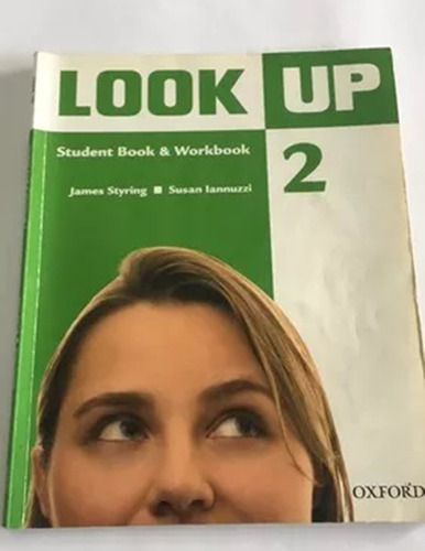 Look Up 2 Student Book + Workbook. Vacio Limpio Sin Escribir