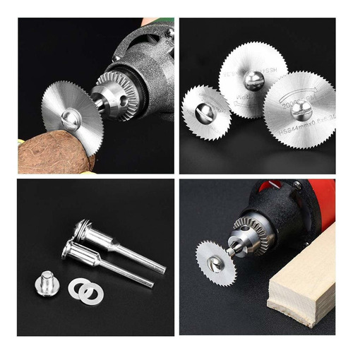 Li 7 Cuchillas De Sierra De Disco De 6 Mm For Tallar Mandril