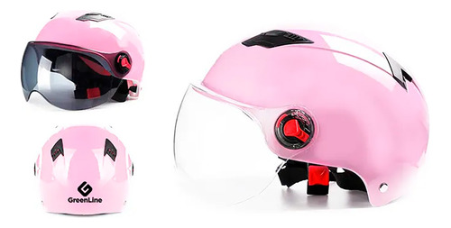 Casco Para Bicicleta Modelo Byb2 Rosado