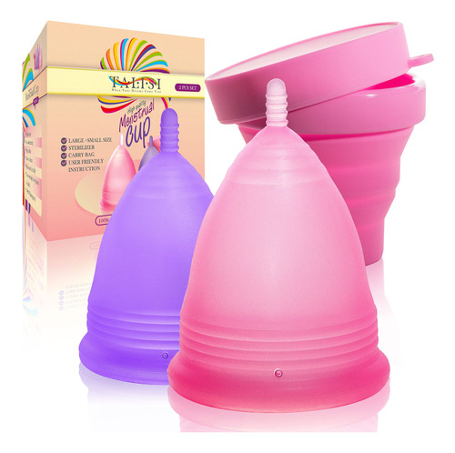 Talisi - Juego De 2 Tazas Menstruales (pequenas Y Grandes),