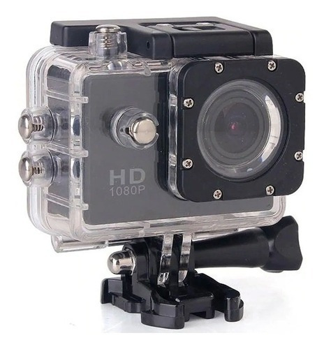 Camara Deportiva Hd Sumergible 1080p 30 M + Microsd De 32 Gb