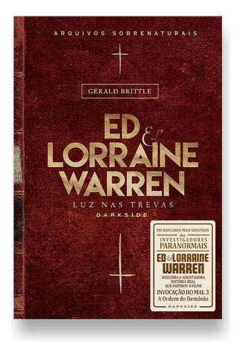 Ed & Lorraine Warren Light in the Dark 4 de Gerald Brittle y Henrique Guerra Editora Darkside tapa dura