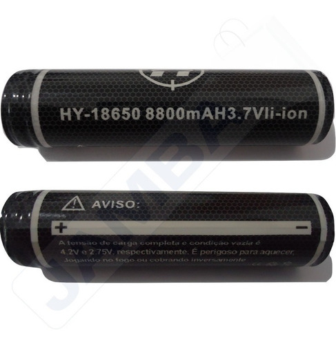 Imagem 7 de 7 de Bateria 18650 Original Hy Potencia De 8800mah 12hrs De Uso