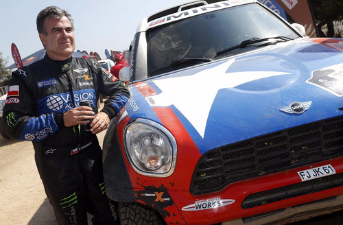 Mini All Racing Dakar Boris Garafulic Piloto Chileno 1:43