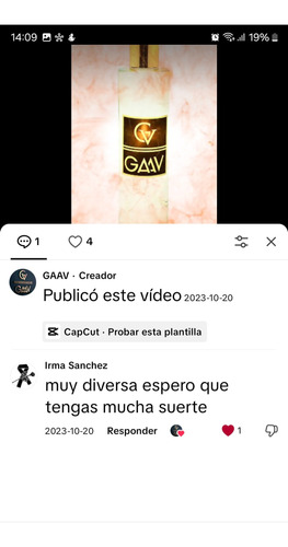 Perfume Feromonas Gaav Levere Mujer Sensual 60ml Concentrado