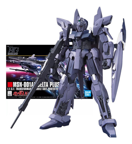 Kit De Figuras De Anime Gundam Hg 1/144 Msn-001a1 Delta Plus