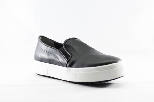 Zapatilla Mujer Pancha Sneaker Slipper Eco Cuero S/interés