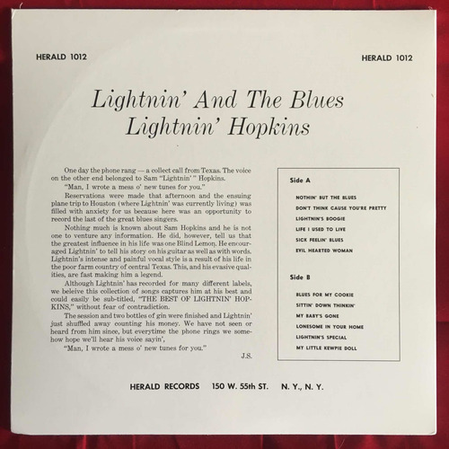 Lp - Lightin - Lightin And Blues
