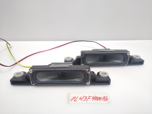 Par De Alto Falantes Samsung Pl43f4000 Ag (Usado)