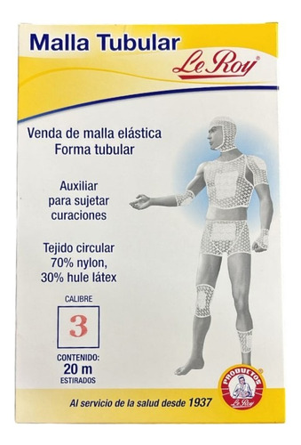 Le Roy Malla Tubular Calibre.3 - 20m Estirados 1pz