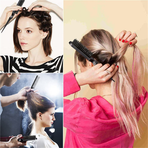 Set Of Combs For Combing And Braiding Hair,ten-piece Suit