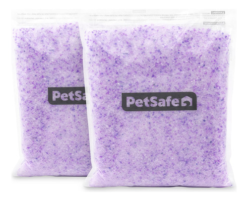 Arena Para Gatos Petsafe, Sin Cuchara, Lavanda, Cristal Que