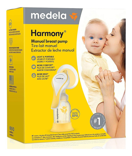 Extractor De Leche Manual Harmony Medela Envio Hoy!!