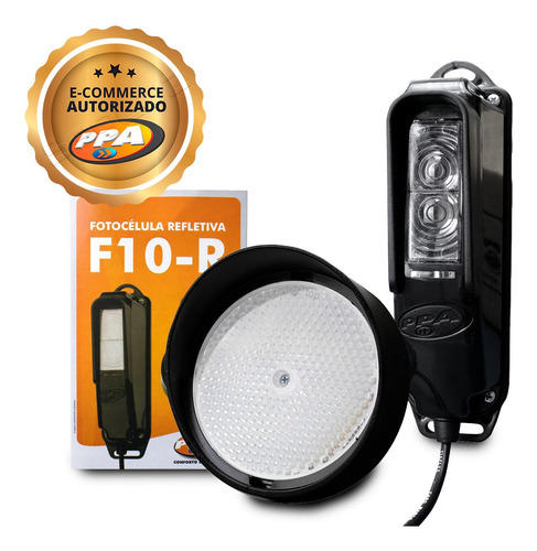 Sensor Fotocélula Refletiva Anti Esmagamento Portão Ppa