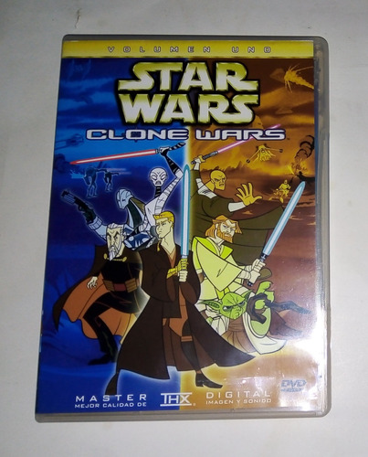 Star Wars Clone Wars Microserie Dvd Vol. 1 (doblaje Latino)