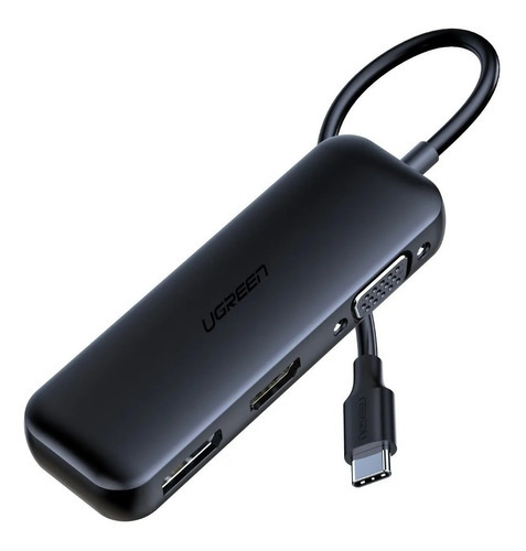 Adaptador 3 En 1 Usb C A Vga / Hdmi / Displayport Ugreen