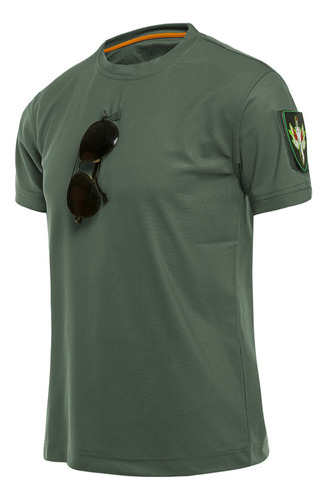 Camiseta De Combate De Camuflaje De Secado Rápido Para