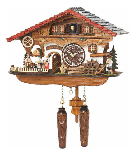 Trenkle Reloj De Cuco De Cuarzo, Casa Del Bosque Negro Con C