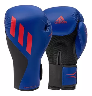 Luva De Boxe adidas Em Pu Speed Tilt 150 Azul E Vermelho