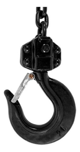 Cadena De Carga Resistente Grado 80, 10x30mm, 10m, Gancho 3t