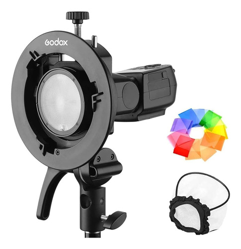 Godox S2 S-type Speedlite Soporte Soporte De Montaje Bowens 