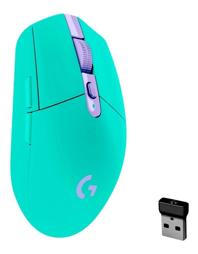 Mouse Gamer Logitech G305 Wireless Mint Lightspeed Pc Color