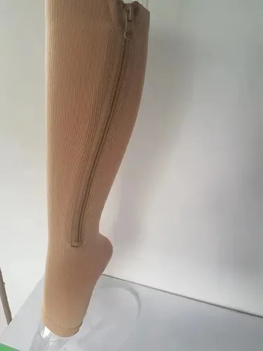 Media Compresion Anti Varices Circulacion Cremallera Conpres