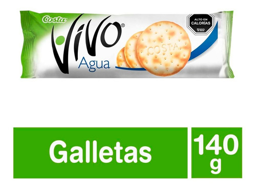 Galletas De Agua Vivo 140 G