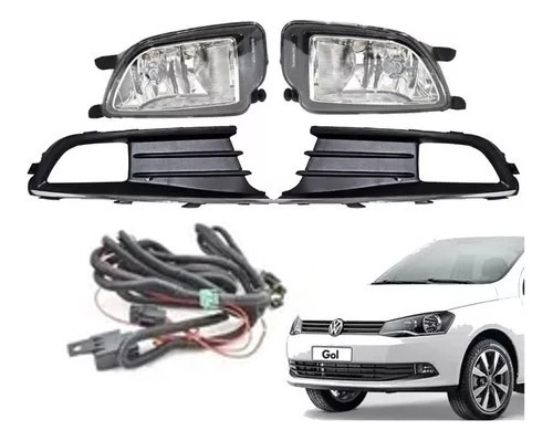 Faros Niebla Gol 2013 2014 2015 2016 Kit Instalacion Basic *