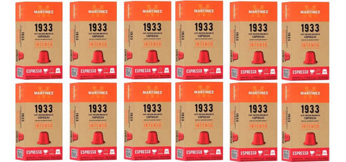 Café Martínez Cápsulas Espresso Intenso X120u P/ Nespresso