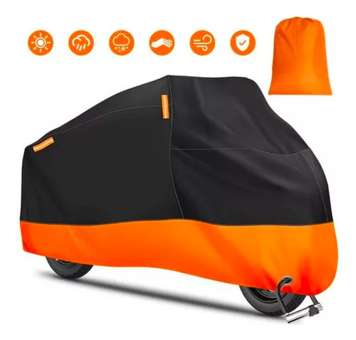 Funda Impermeable 100% Protector Para Motos Y Bicicletas Xl