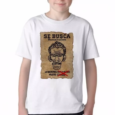 Camiseta Infantil e adulto Seu Madruga Racha Cuca